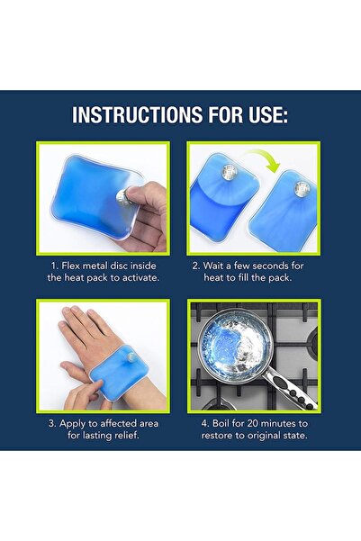 Greathings 6 Adet Kare Şekilli Sihirli Jel Isıtıcı, Isınmatik, Cep Sobası, Avcı Balıkçı Dağcı Kamp El Isıtıcısı