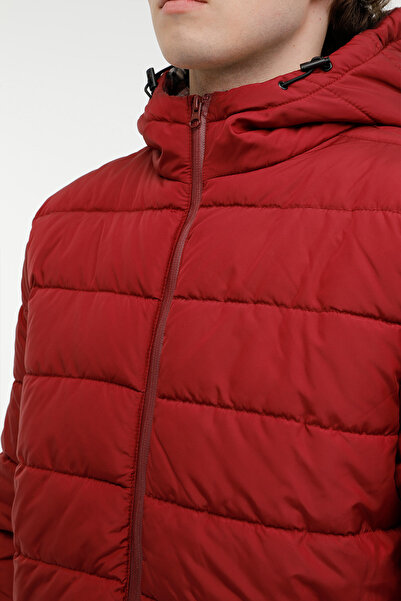 Kinetix ML ECHO COAT 3PR Bordo Erkek Kısa Kaban