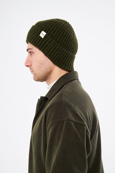 Aghilo Men's Ribbed Winter Wool Beret