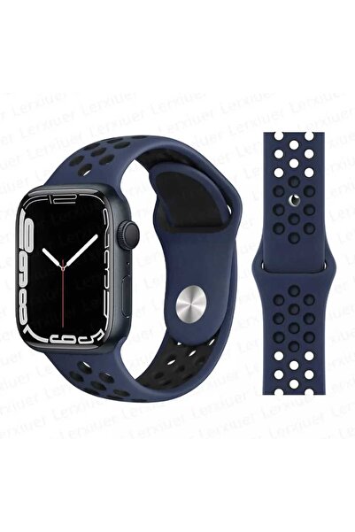 Tiger APPLE WATCH 9-8-7-6-5-4-3-SE / 38-40-41 MM UYUMLU DELİKLİ NİKE SİLİKON ...
