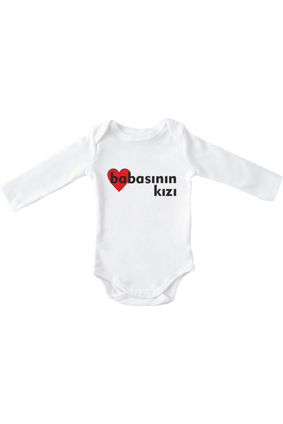 CACTUS COLLECTION BABA KIZ KOMBİN YAZILI SİYAH TSHİRT