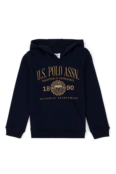 U.S. Polo Assn. BASE. Polo Assn. Men's Navy Blue Sweatshirt AWKAKIDS