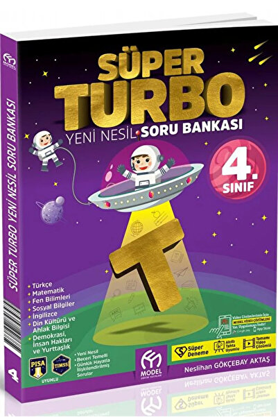 Model Eğitim Yayınları Edu Kırtasiyem 4. Sınıf Tüm Dersler Süper Turbo Yeni N...