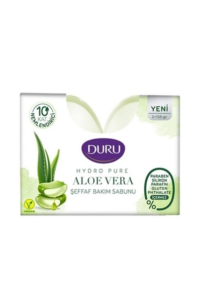 Duru 4'lü Duru Sabun Hydro Pure 2X135 Gr. Aloe Vera
