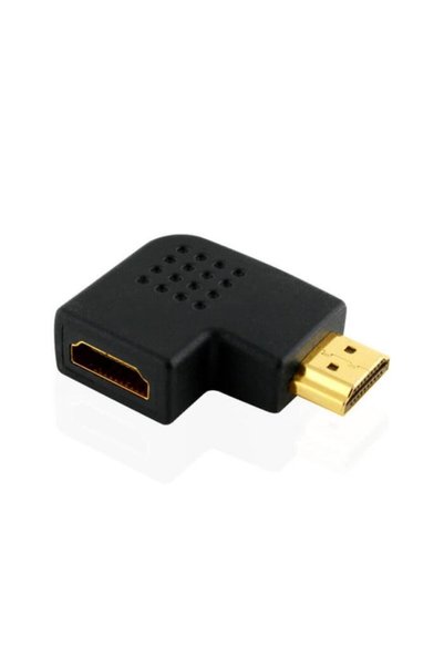 BASTORE Hdmi Köşe Dirsek Bağlantı Aparatı 90 Derece Dirsek Yassı Sağ Açılı