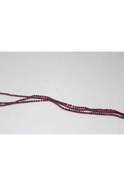NehirTaş 2mm Wide Certified Ruby Stone Array