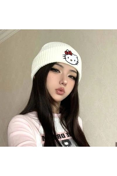 Köstebek Sanrio Anime Hello Kitty Χειμερινός Μπερές