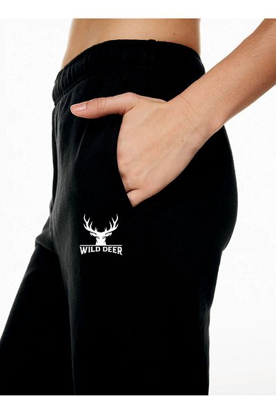 Fit the Shop compass 2 deer Pockets unisex Φούτερ