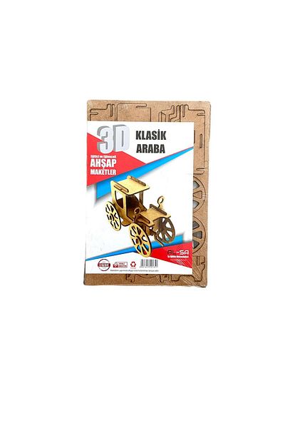 Silya CLASSIC CAR 3D WOODEN MODEL (HOBBY, ENTERTAINMENT)