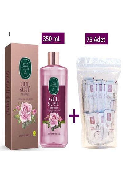 Eyüp Sabri Tuncer Rosewater and Rose Water Facial Cleansing Wipes