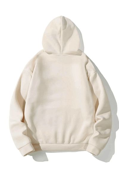 MAGORS Φούτερ με κουκούλα SVART WEAR Unisex Happiest με στάμπα oversize
