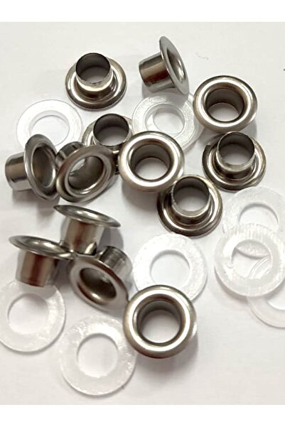 trimist KUŞ GÖZÜ-3 NO-PASLANMAZ ÇELİK-PLASTİK PULLU-1.000 TAKIM