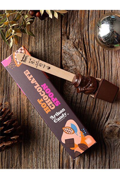 Artisan Candy Artisan Hot Chocolate Spoon / Bitter Çikolatalı Sıcak Çikolata Kaşığı - 5 Adet