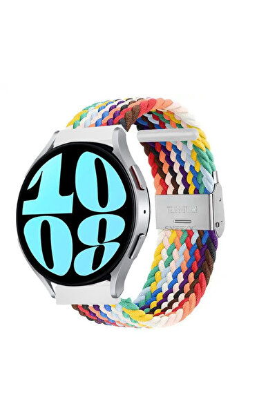 Sneezy Huawei Watch GT 3 Pro 43mm İle Uyumlu 20mm Metal Klips Solo Fiberlink ...