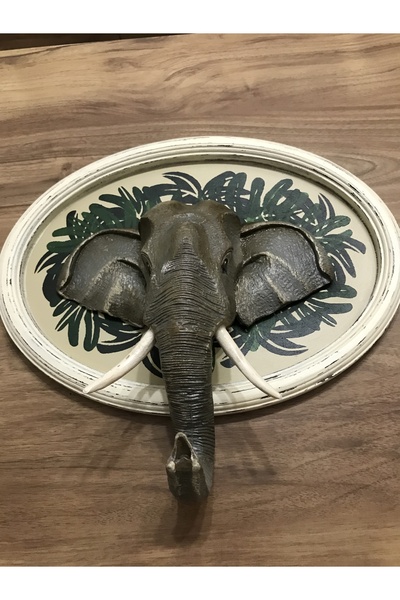 Ariestasarım 3'LÜ FİL KAFA TABLO