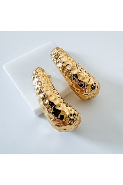 CHARMLUCKY Steel long earrings