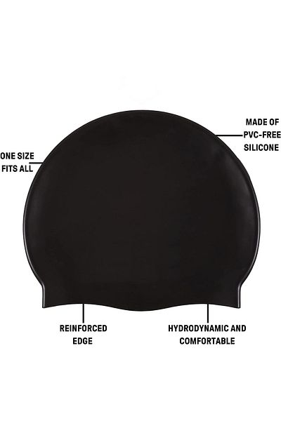 Boldy Swimmer Cap Hair Cap Swimming Cap Pool Cap Sea Cap Silicone Swimming Cap Swimming Cap