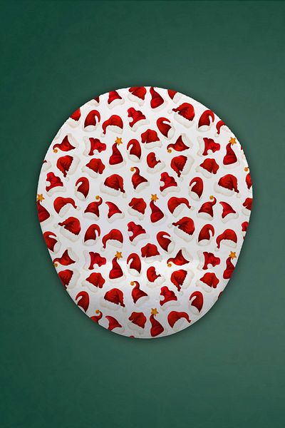 HobiShop Christmas Themed Mouse Pad with Wrist Support
