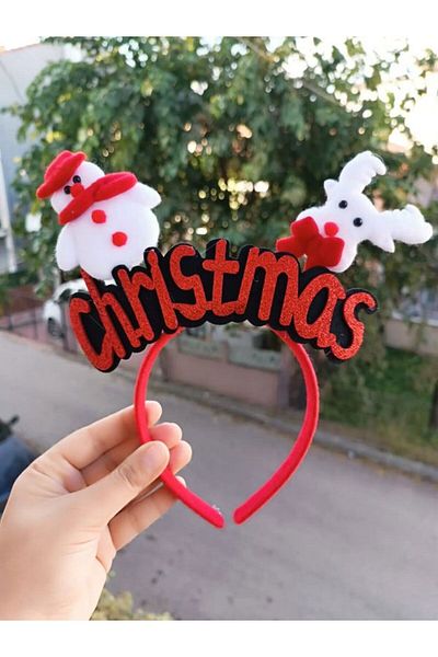 EyER Shoping New Year Christmas Red Spring Crown Suitable for Children Adult