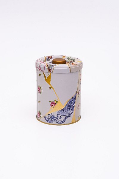 EVLE Kint Sugi Patterned Garlic Holder, Garlic Basket, Crisper Er188-u5