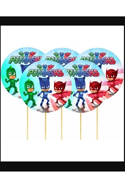 PartAntalya Οδοντογλυφίδες με θέμα Pj Masks 20 τεμαχίων
