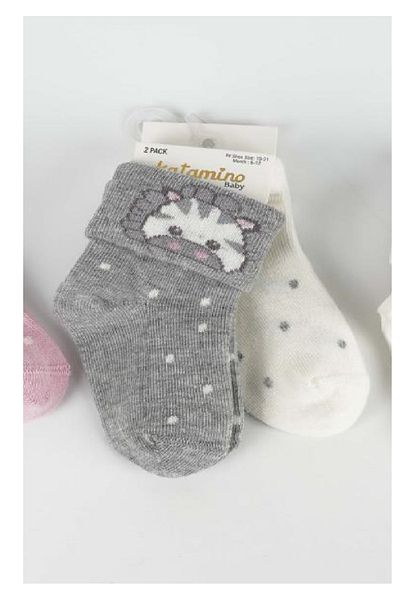 Katamino Donora 2-pack Baby Girl Socket Socks