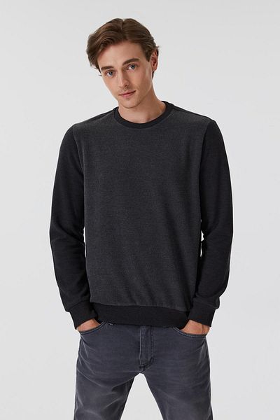 Lee Cooper Newdiagonal Men's Sweatshirt Gray