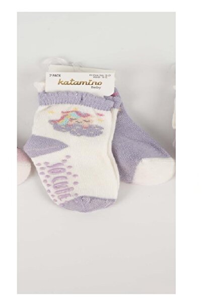 Katamino Socute 2-Piece Baby Girl Socket Socks