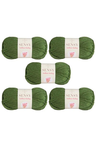 SENSY Softee Baby Hand Knitting Yarn Blanket Yarn Baby Yarn Cardigan Sweater Yarn Vest Yarn Scarf Beanie Booties Yarn