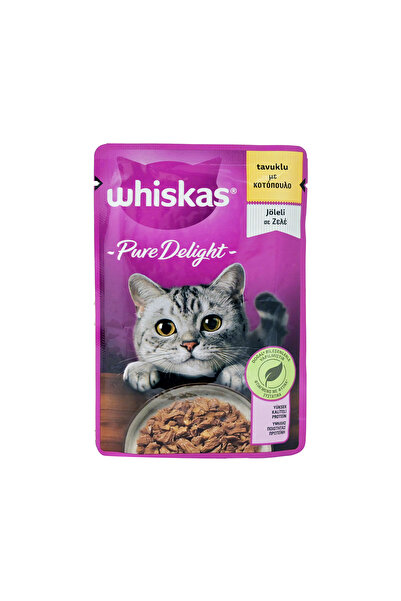 Whiskas Pouch Pure Delight Tavuklu 85Grx24 Adet