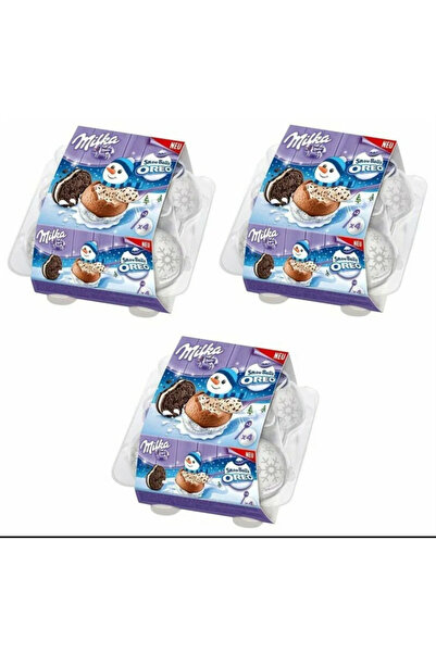 Milka Snow Balls Oreo - Oreolu Kar Topları 4x28 G - 3 PAKET