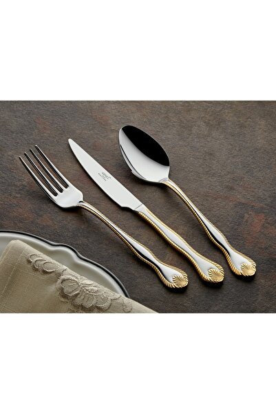 Arsel Hüma Gold 84 Parça Kutulu Çatal Bıçak Takımı