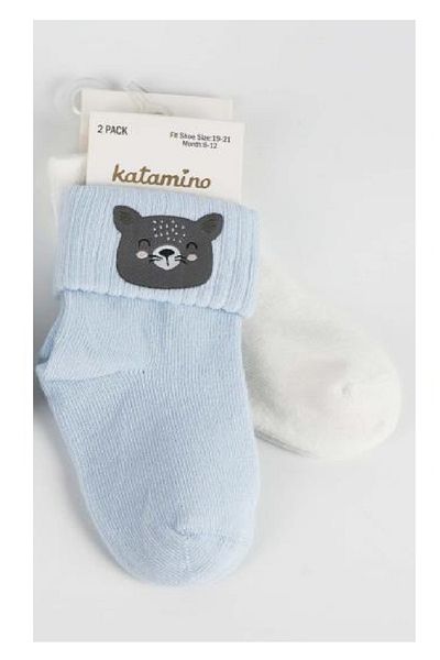 Katamino Munata 2 Pack Baby Girl Socket Socks