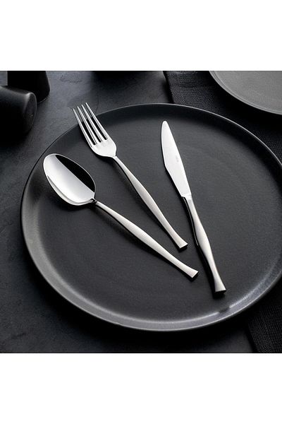 Nehir Elegant Simple 77 Piece Knife and Fork Spoon Set for 12 Persons