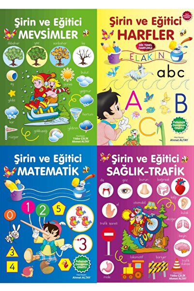 Parıltı Yayınları مواسم لطيفة وتعليمية - الحروف - الصحة وحركة المرور - الرياضيات