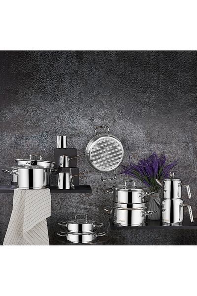 Aryıldız Vento Prestige 20 Piece Ideal Set Steel Dowry Cookware Set