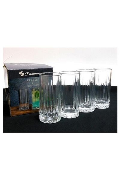 Paşabahçe 520125 Elysia 4-Piece Water Soft Drink Glass 280 Cc