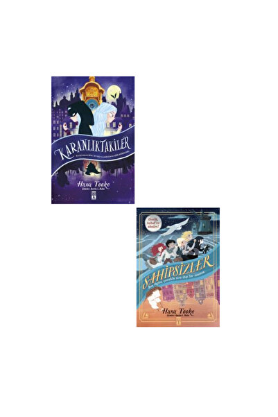Genç Timaş Hana Tooke 2 Kitap Set / Karanlıktakiler + Sahipsizler