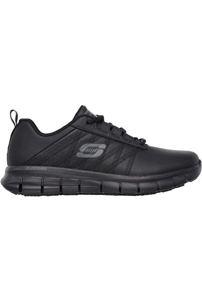 SKECHERS Pantofi sport negri pentru femei Sure Track Erath Slip 76576Ec-Blk