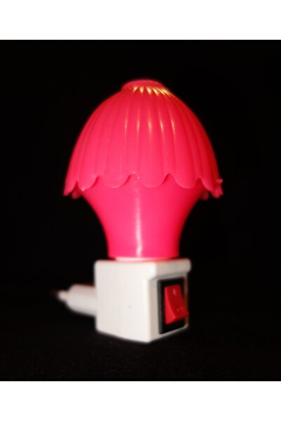 TLG Store Tlg Gece Lambası Prize Takılan Pembe Şapka Tasarım Anahtarlı