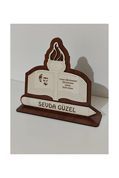 Essa Tasarım Kişiye Özel Öğretmenler Günü Masaüstü İsimlik, Öğretmenler Günü