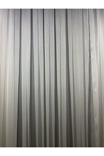 Epay İyi Çizgili Model Gold / Çizgili / Kaliteli / Ütü İstemez Tül Perde (1/2...