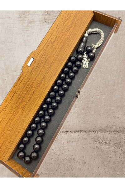 KANUNİ TESBİH Ειδικό Ξύλινο Κουτί Λεπτομερής Καλάμι Ψαρέματος Ροζάριο