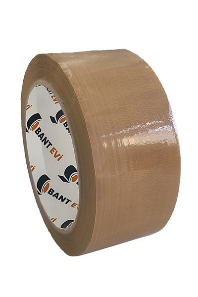 BANT EVİ Tan Duct Tape 45mmx100m Brown Duct Tape Tan Color Hotmelt Adhesive