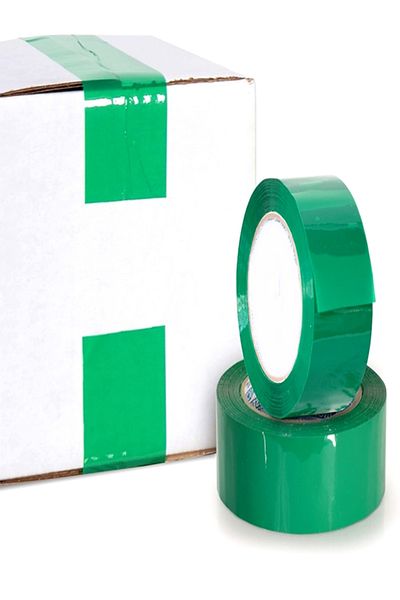 BANT EVİ Green Duct Tape 45mmx100m Color Duct Tape Green Color Hotmelt Adhesive