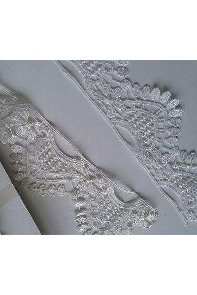 Armada Lace Guipure Curtain Edge Towel Edge ( Width: 6 cm )