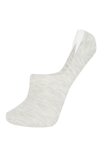 DeFacto Women's 3-Piece Cotton Ballerina Socks