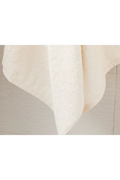English Home Leafy Bamboo Bath Towel 70x140 Cm Cream