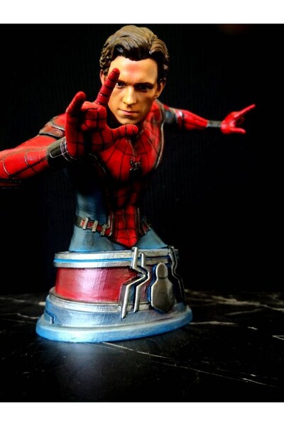 TuransoyCraft Tom Holland Figür Spiderman Obje Örümcek Adam Obje 20CM Büyük Boy
