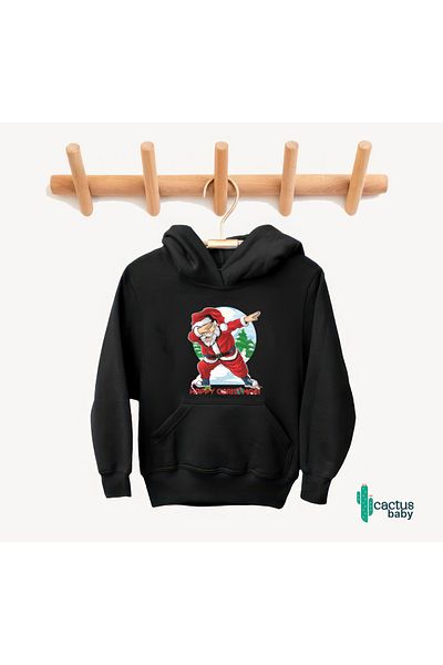 CACTUS COLLECTION Детски суитшърт с коледен дизайн и кактус